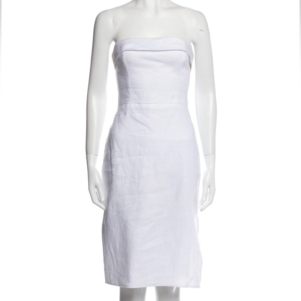 Reformation Strapless Midi